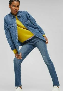 Esprit Jeans Slim Fit - Blue Medium Washed | Damen -Esprit Verkäufe 2024 68bbc42781fe40609656ed25e5dad469