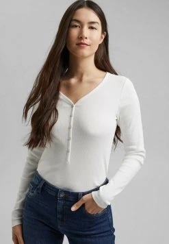 Esprit Damen Langarmshirt - Off White