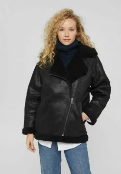 Esprit Damen SHEERLIG - Winterjacke - Black