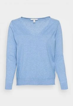 Esprit Damen Strickpullover - Light Blue Lavender