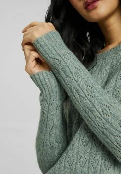 Esprit Damen Strickpullover - Dusty Green -Esprit Verkäufe 2024 69b8c244d8b94fa6975b1dbc886e1297