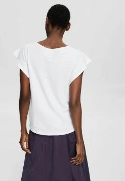Esprit Damen T-Shirt Basic - White -Esprit Verkäufe 2024 6a3d1f5b381840e0b21a9d969df41add