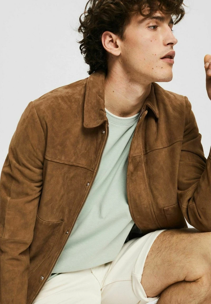 Esprit Herren MIT BRUSTTASCHE - T-Shirt Basic - Khaki Green 10 Esprit Herren MIT BRUSTTASCHE - T-Shirt Basic - Khaki Green – Bild 8