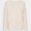 Esprit Damen SWEATERS - Strickpullover - Sand -Esprit Verkäufe 2024 6c045539c0024ad28f53635c3706514c