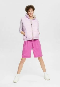 Esprit Damen MIT BUNDFALTEN - Shorts - Pink Fuchsia -Esprit Verkäufe 2024 6c12734a4e8a4f55874e83dd8c45d7b1