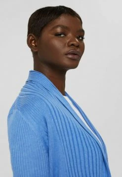 Esprit Damen NOOS RIB CARDI - Strickjacke - Light Blue Lavender -Esprit Verkäufe 2024 6c27ec9e06b84e8abacff20280491ef8