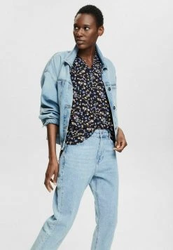 Esprit Damen AOP - Bluse - Navy -Esprit Verkäufe 2024 6c53f520a062482ba0522491640df722