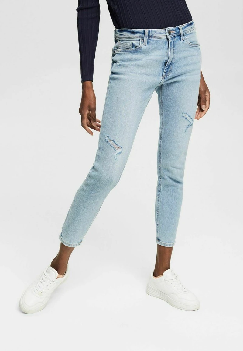 Esprit Damen Jeans Slim Fit - Blue Light Washed 3 Esprit Damen Jeans Slim Fit - Blue Light Washed