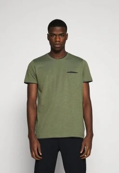 Esprit Herren T-Shirt Basic - Khaki Green