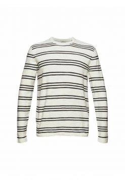 Esprit Herren MIT STREIFENMUSTER - Strickpullover - Off White -Esprit Verkäufe 2024 6cc61758f772469584b253bb1d504464