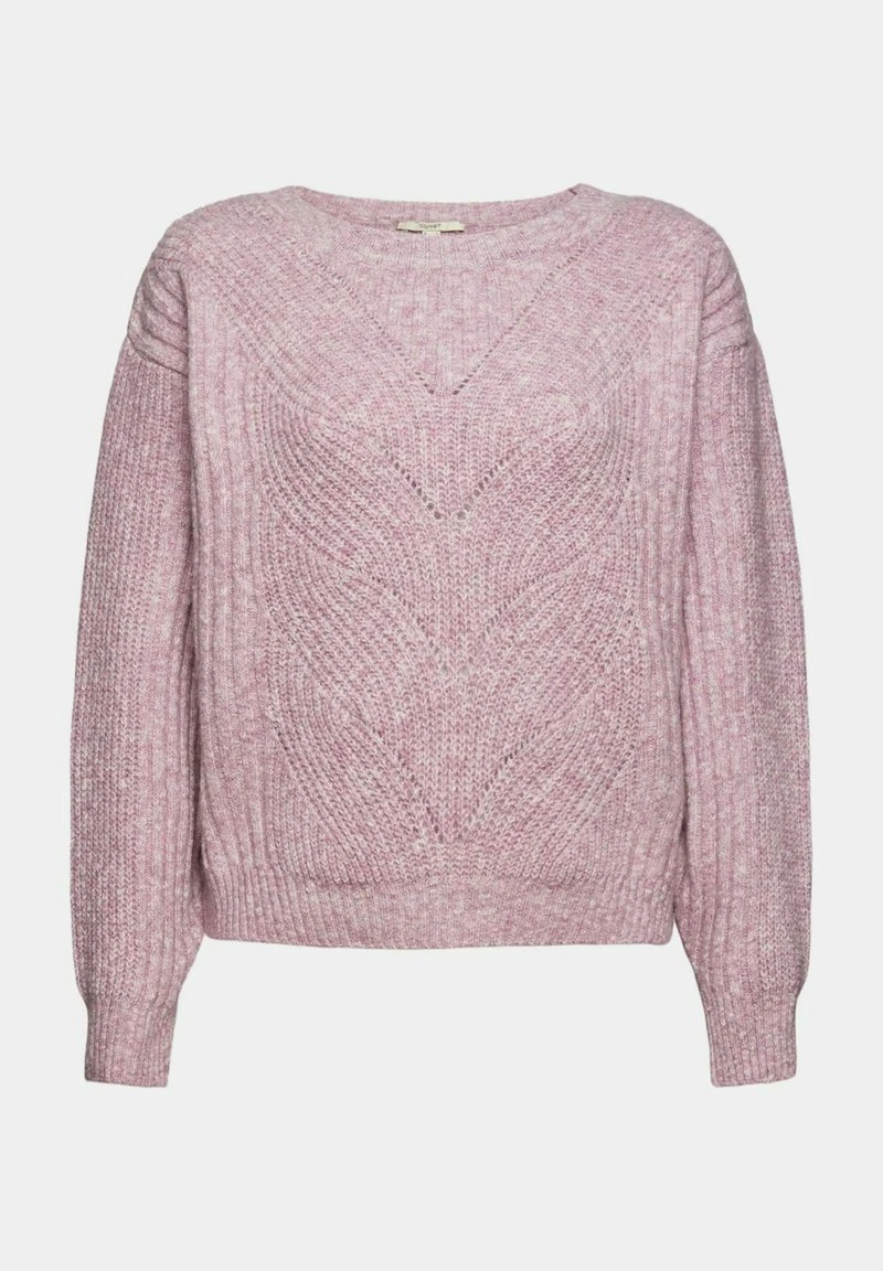 Esprit Damen SLUB - Strickpullover - New Mauve 11 Esprit Damen SLUB - Strickpullover - New Mauve – Bild 9