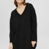 Esprit Damen Strickkleid - Black