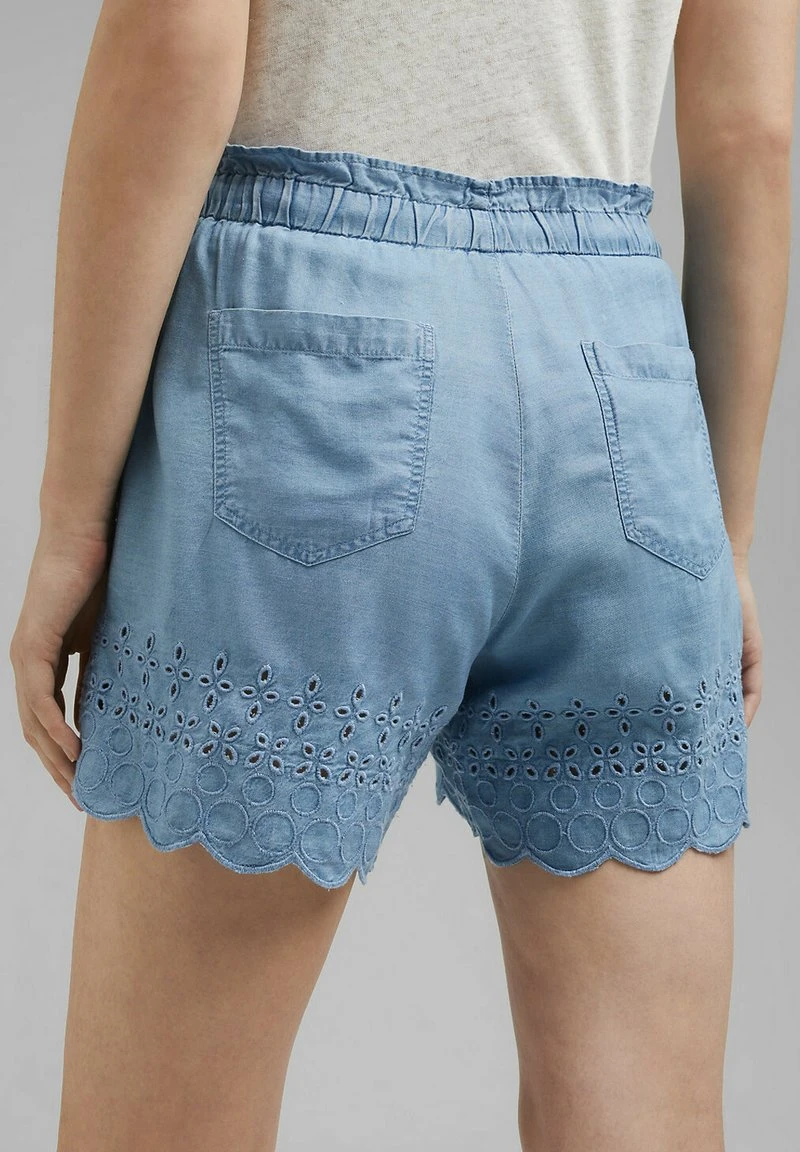 Esprit Jeans Shorts - Blue Bleached | Damen 9 Esprit Jeans Shorts - Blue Bleached | Damen – Bild 7