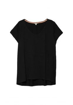 Esprit Damen CURVY - T-Shirt Basic - Black