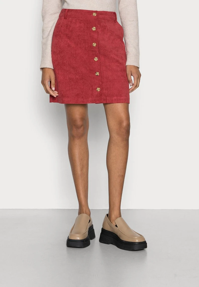 Esprit Damen SKIRT - Minirock - Dark Red 3 Esprit Damen SKIRT - Minirock - Dark Red
