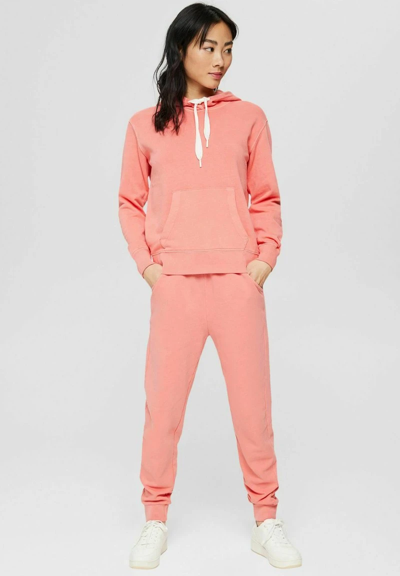 Esprit Damen MIT KONTRASTFARBENER KORDEL - Kapuzenpullover - Coral 4 Esprit Damen MIT KONTRASTFARBENER KORDEL - Kapuzenpullover - Coral – Bild 2