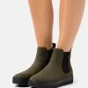 Esprit Damen BOOTIE - Plateaustiefelette - Khaki Green -Esprit Verkäufe 2024 6f43aaae65054c6a939cc0ea7360c821