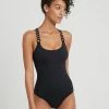 Esprit Damen MOONRISE BEACH PADDED HALTERNECK SWIMSUIT - Badeanzug - Black -Esprit Verkäufe 2024 6fad7cd3efd44800ab56a24066048154