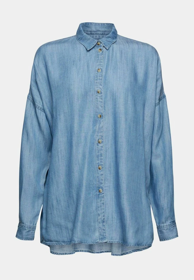 Esprit Damen OVERSIZE - Hemdbluse - Blue Medium Washed 10 Esprit Damen OVERSIZE - Hemdbluse - Blue Medium Washed – Bild 8