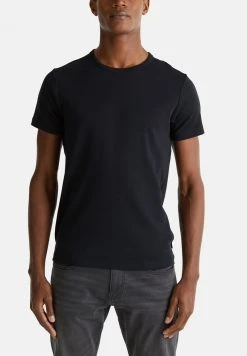 Esprit RIPP-SHIRT AUS 100%25 BAUMWOLLE - T-Shirt Basic - Black | Herren -Esprit Verkäufe 2024 701913dd758d48d580e0a213426e9147