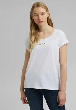 Esprit T-Shirt Print - White | Damen