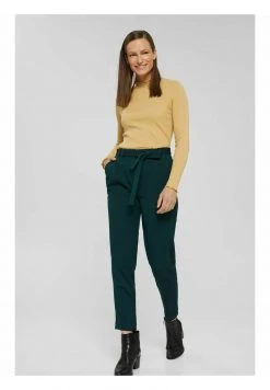 Esprit Damen Stoffhose - Dark Teal Green -Esprit Verkäufe 2024 717e4eca10e645ca8f89fa3951d01159