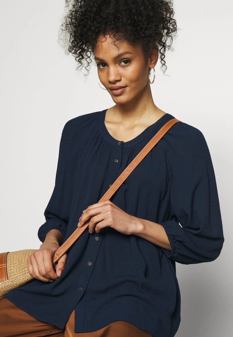 Esprit Damen BLOUSE - Bluse - Navy 6 Esprit Damen BLOUSE - Bluse - Navy – Bild 4