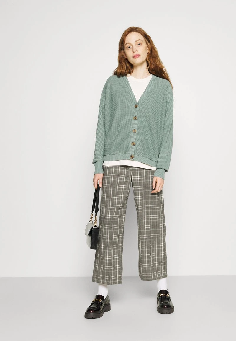 Esprit Damen CORE CARDIGAN - Strickjacke - Dusty Green 4 Esprit Damen CORE CARDIGAN - Strickjacke - Dusty Green – Bild 2