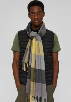 Esprit MIT WEBMUSTER - Schal - Black | Herren