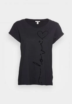Esprit T-Shirt Print - Black | Damen -Esprit Verkäufe 2024 7264135d5e154f528f77f79a6f8789cb