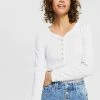 Esprit Damen LONGSLEEVE - Langarmshirt - White -Esprit Verkäufe 2024 73efb706ce4941d6aab37ff49d8b1b31