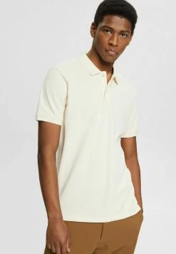 Esprit Herren Poloshirt - Cream Beige