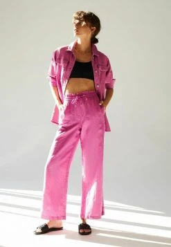 Esprit Damen Stoffhose - Pink Fuchsia -Esprit Verkäufe 2024 745fe2442fec4ffb81dee39fc2c4c4fd