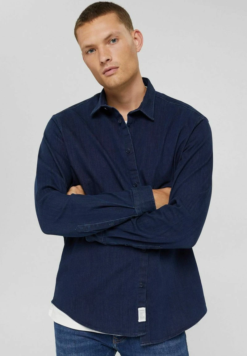 Esprit Herren Hemd - Blue Rinse 3 Esprit Herren Hemd - Blue Rinse