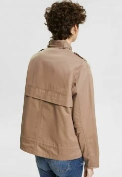 Esprit Damen Leichte Jacke - Taupe -Esprit Verkäufe 2024 746eceaa469949b193c73b5b392c1e58
