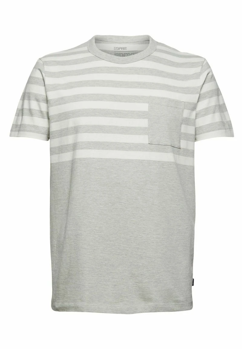 Esprit Herren T-Shirt Print - Light Grey 9 Esprit Herren T-Shirt Print - Light Grey – Bild 7