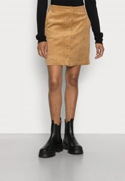 Esprit Damen SKIRT - Minirock - Camel