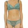 Esprit Damen MIT STICKEREI - Push-up BH - Leaf Green