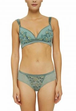 Esprit Damen MIT STICKEREI - Push-up BH - Leaf Green