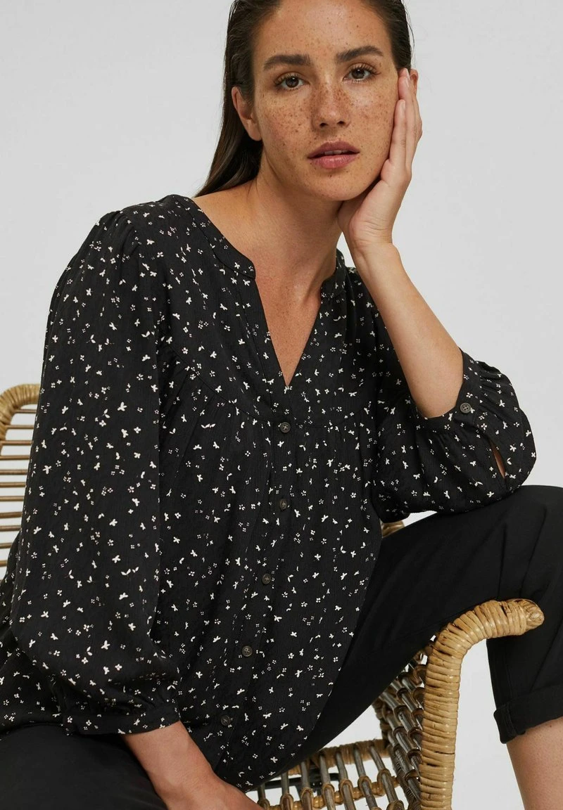 Esprit Damen Bluse - Black 9 Esprit Damen Bluse - Black – Bild 7