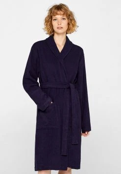 Esprit Unisex Bademantel - Navy Blue