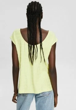 Esprit Damen MIT STRUKTURS - T-Shirt Print - Citrus Green -Esprit Verkäufe 2024 7605aa7cdd2941218b2cd9b018726eb5
