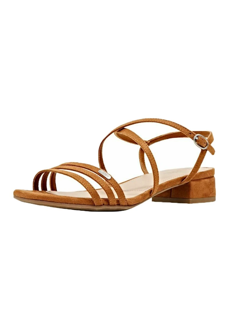 Esprit Riemensandalette - Caramel | Damen 4 Esprit Riemensandalette - Caramel | Damen – Bild 2