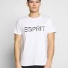 Esprit Herren LOGO - T-Shirt Print - White -Esprit Verkäufe 2024 76135dc043064348a1f2f9014e6b91dc