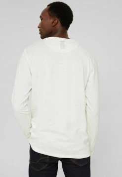 Esprit Herren SLIM FIT - Langarmshirt - Off White -Esprit Verkäufe 2024 7692851d18104460b191e02cd0b472fc