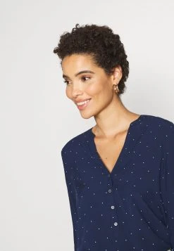 Esprit Damen CORE FLUID - Bluse - Navy -Esprit Verkäufe 2024 76cf77a72da04965b5df32a86728224d