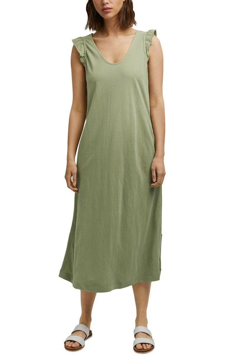 Esprit Damen Freizeitkleid - Light Khaki 8 Esprit Damen Freizeitkleid - Light Khaki – Bild 6