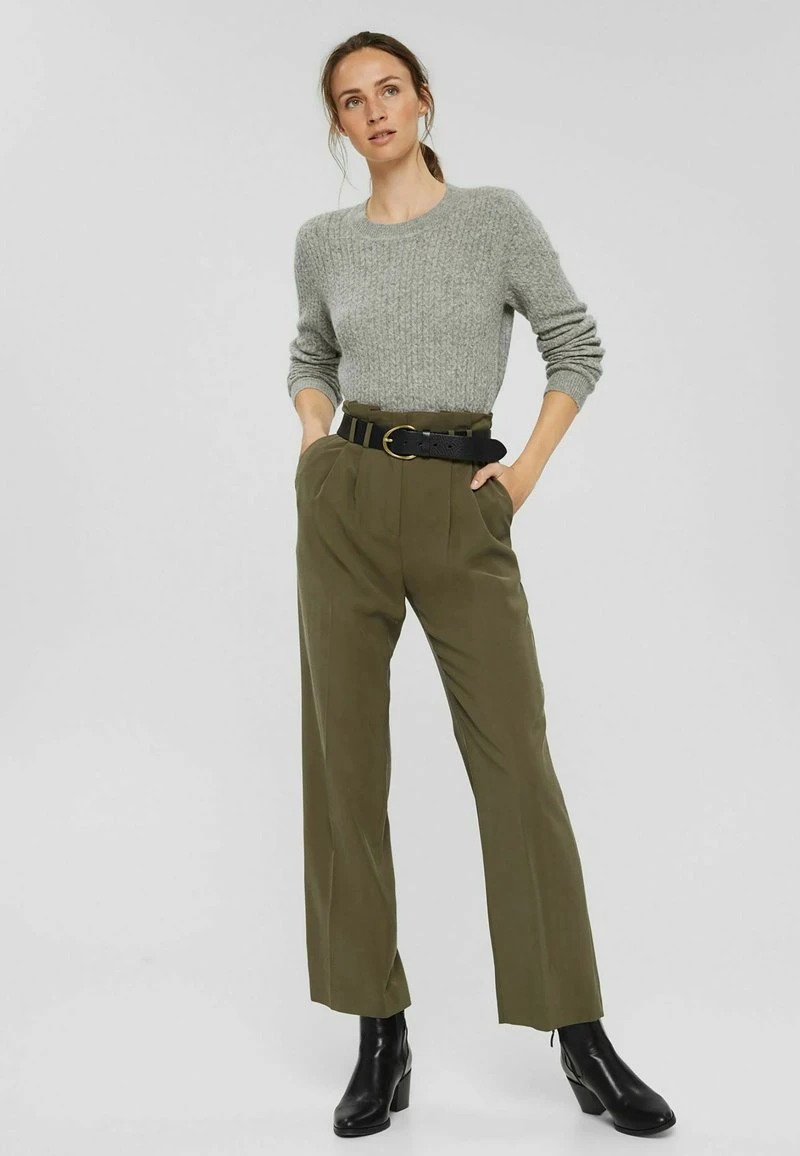 Esprit Damen MINICABLE - Strickpullover - Medium Grey 4 Esprit Damen MINICABLE - Strickpullover - Medium Grey – Bild 2