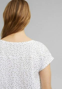 Esprit T-Shirt Print - White | Damen -Esprit Verkäufe 2024 78272ac9b4e247438ba5208f38ef332d