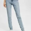 Esprit Damen VERWASCHENE - Jeans Slim Fit - Blue Light Washed -Esprit Verkäufe 2024 786f98e3f25d47e7951c2cae59355161